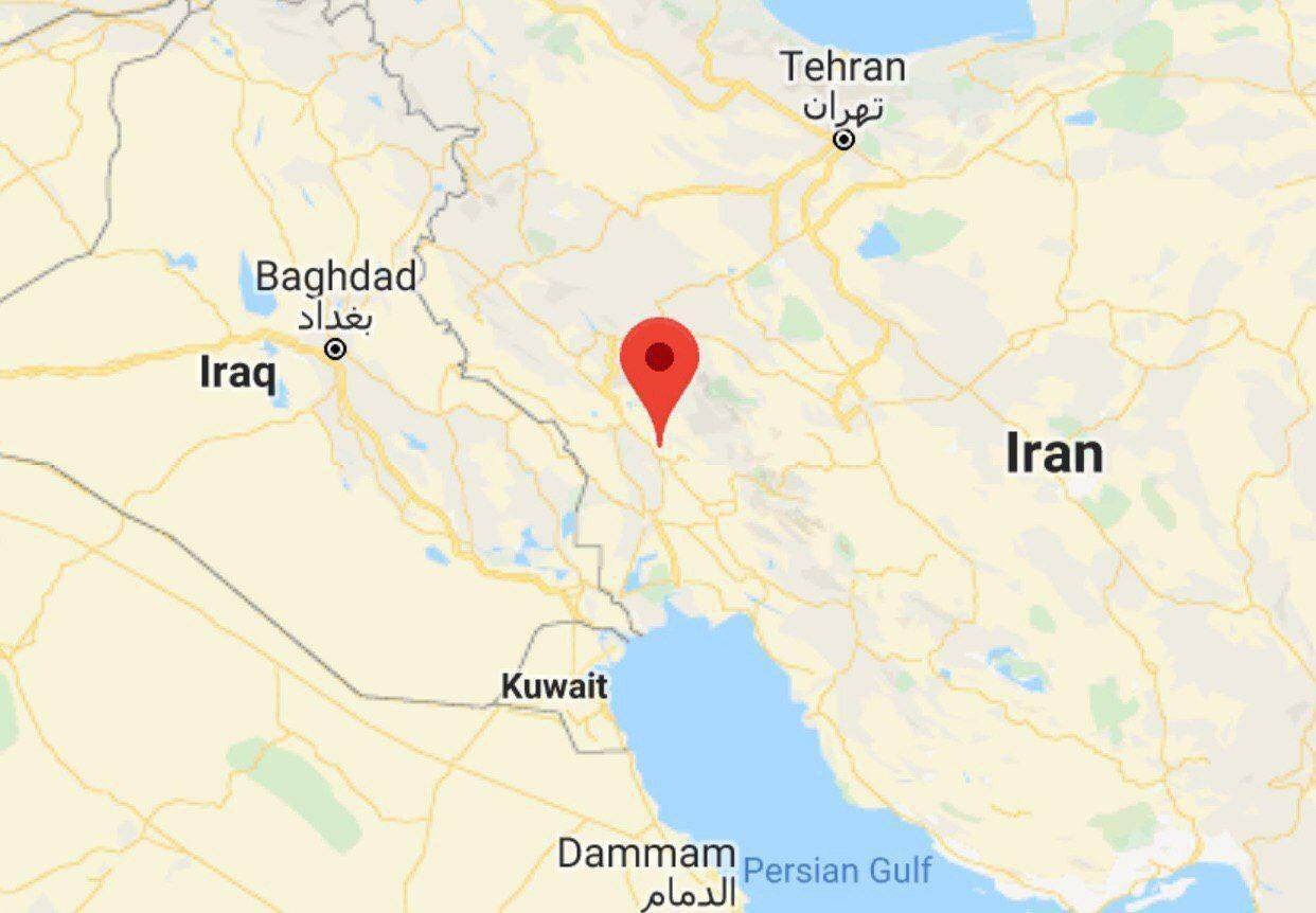 مختصات سقوط پهپاد در خوزستان