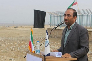 کلنگ‌زنی مخزن ذخیره آب ۵۰۰ مترمکعبی لاسجرد
