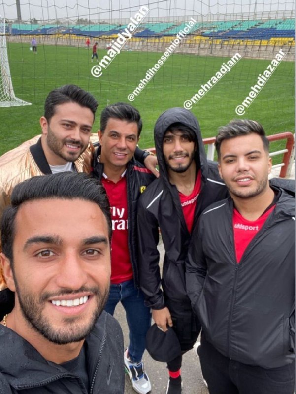 خواننده معروف، پرسپولیسی از آب درآمد + عکس