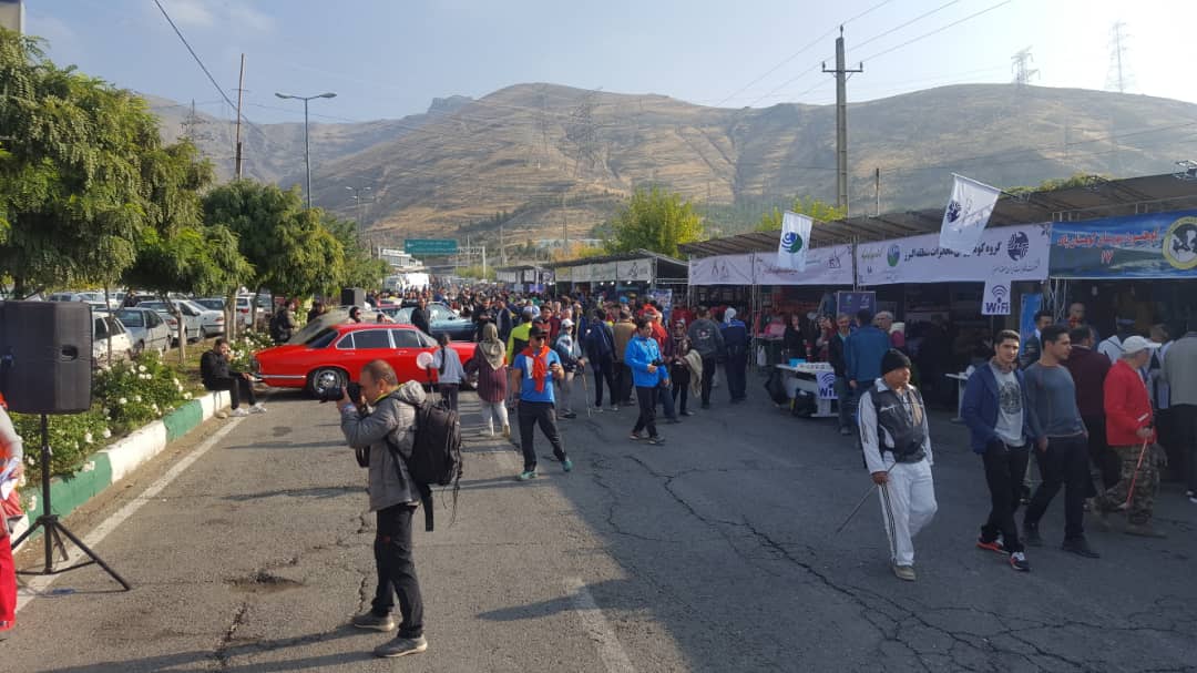 استقبال البرزی ها از نمایشگاه روز کوهنورد
