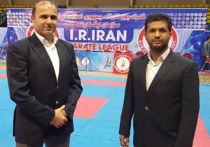 قضاوت داوران هرمزگانی در لیگ کاراته کشور