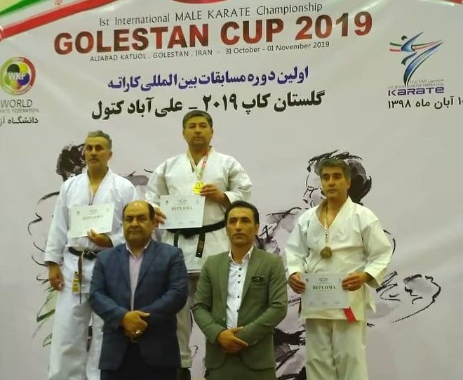 تیم ملی کاراته افغانستان مقام سوم مسابقات ایران را کسب کرد