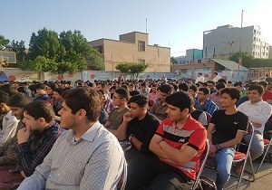 زنگ ایثار و شهادت در دبیرستان شاهد انصار نواخته شد