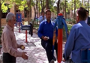 افتتاح نخستین گذر فرهنگی ورزشی آران و بیدگل در بوستان احمدآباد