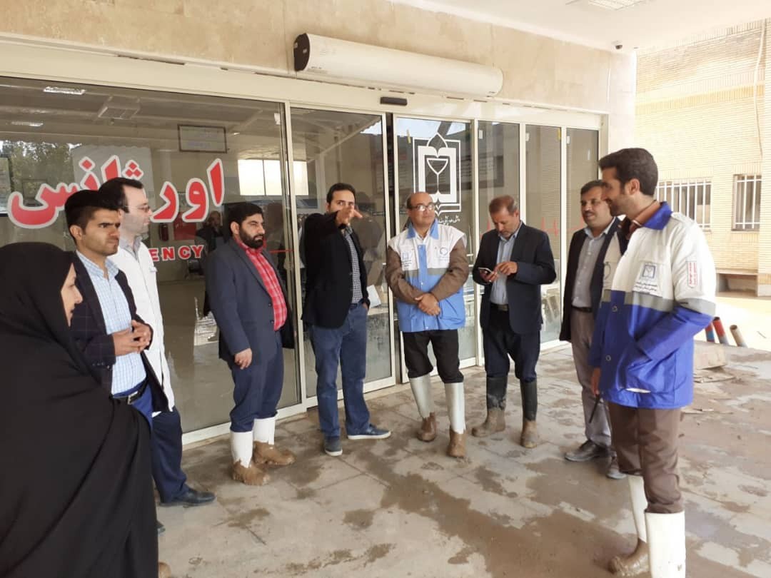 خسارت ۳۰ میلیارد ریالی سیل به بیمارستان سجادیه تربت جام