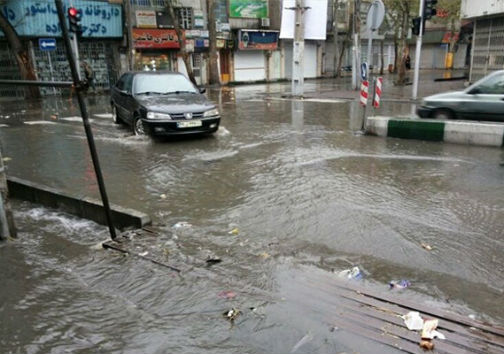 نوبت صبح مدارس شهر نوکنده تعطیل شد