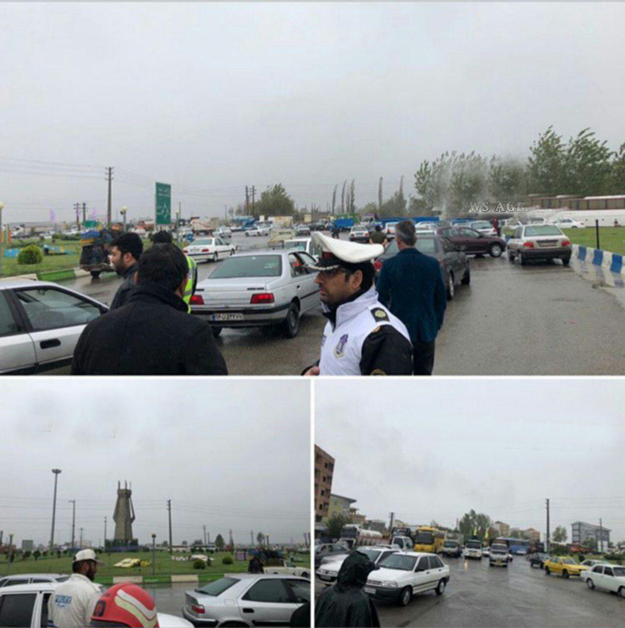 محور گرگان - آق قلا مسدود شد/تعطیلی مدارس شیفت صبح نوکنده/طغیان رودخانه&zwnj;ها در بالادست و سیلابی شدن آن&zwnj;ها+ فیلم و تصاویر