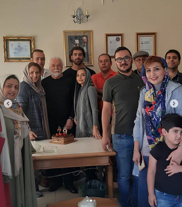 توسل تهیه کننده معروف به شهید سردار همدانی / سلفی مجری برنامه کودک با یکی از خوبای قدیم /