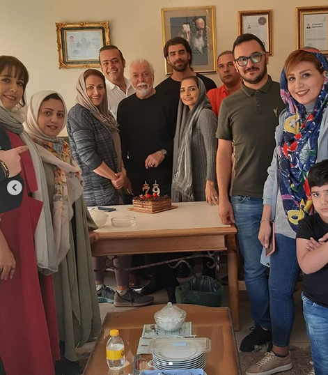 توسل تهیه کننده معروف به شهید سردار همدانی / سلفی مجری برنامه کودک با یکی از خوبای قدیم /