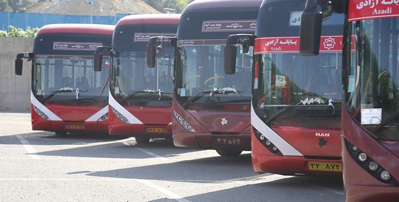 تمهیدات اتوبوسرانی به مناسب ۱۳ آبان