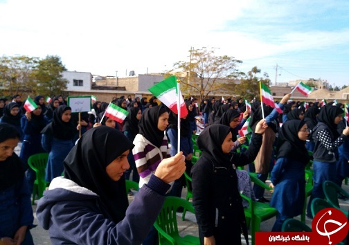 زنگ استکبار ستیزی در مدارس خراسان جنوبی + تصاویر