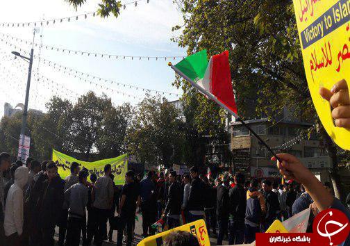 راهپیمایی ۱۳ آبان در سراسر ایران اسلامی برگزار شد + تصاویر