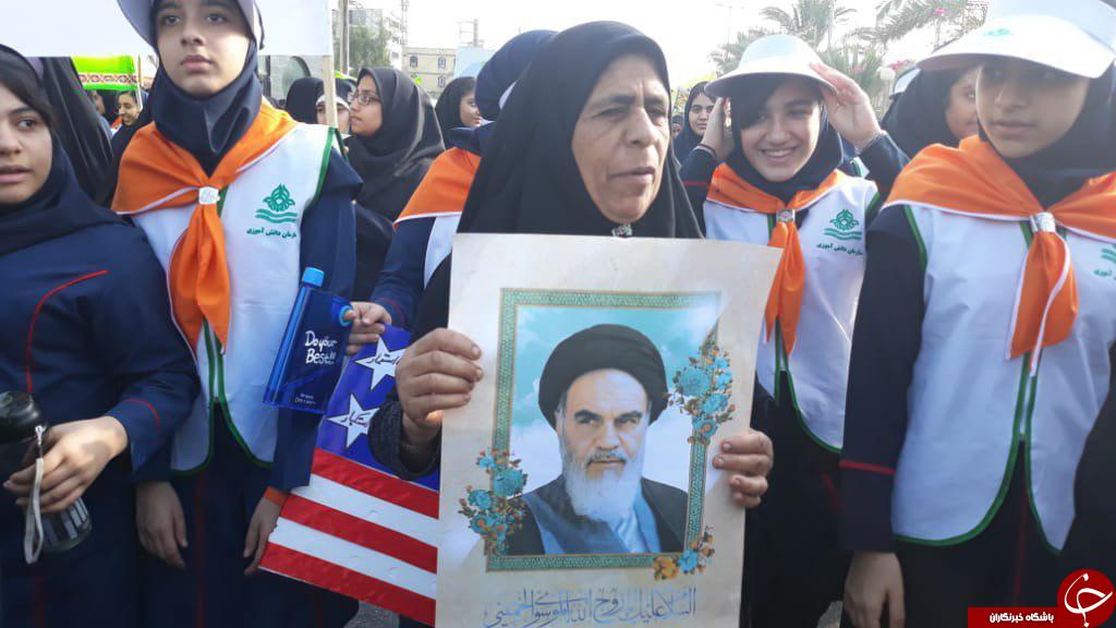راهپیمایی ۱۳ آبان در سراسر ایران اسلامی برگزار شد + تصاویر