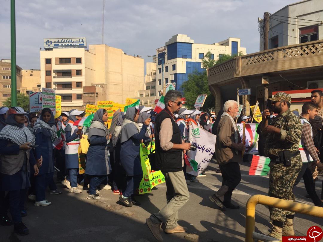 راهپیمایی ۱۳ آبان در سراسر ایران اسلامی برگزار شد + تصاویر