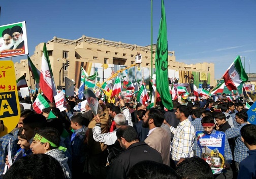 راهپیمایی ۱۳ آبان در استان اصفهان برگزارشد+تصاویر