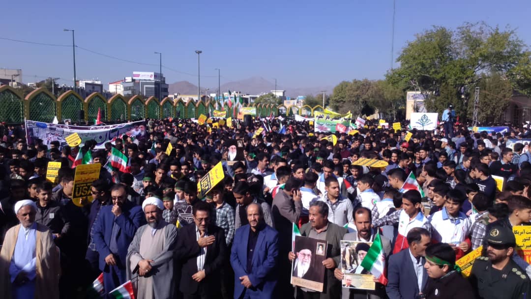 طنین استکبارستیزی یوم الله ۱۳ آبان در بیش از ۵۶ نقطه استان مرکزی