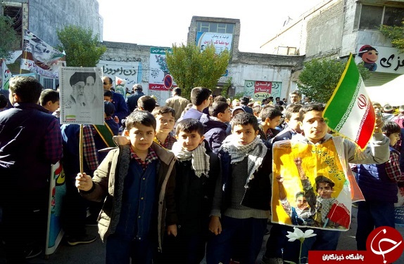 تصاویر راهپیمایی ۱۳ آبان در شهرکرد