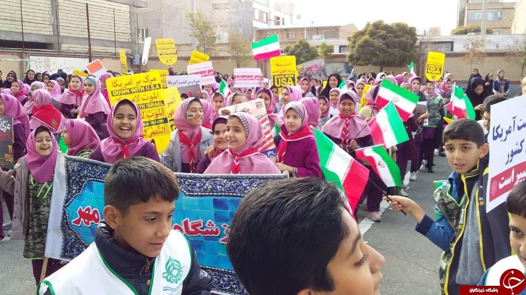 راهپیمایی ۱۳ آبان در سراسر ایران اسلامی برگزار شد + تصاویر