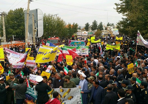 آغاز راهپیمایی یوم الله ۱۳ آبان در کهگیلویه و بویراحمد