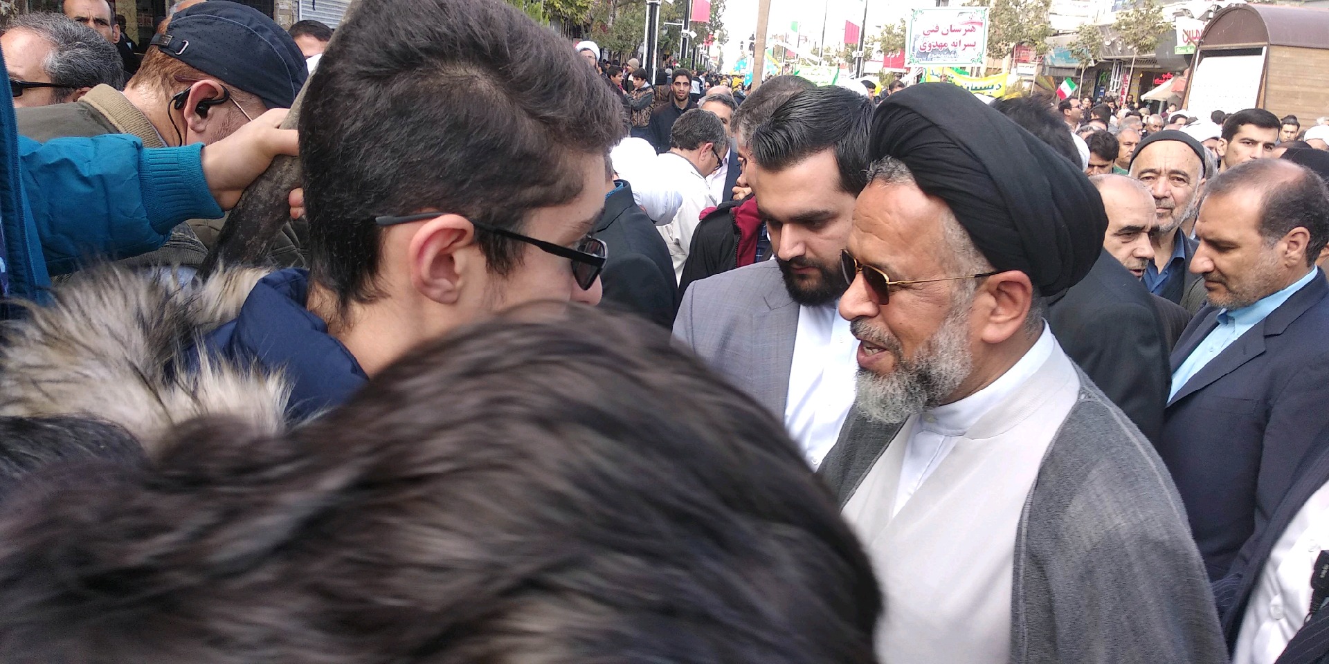 آغاز راهپیمایی ۱۳ آبان در زنجان+ تصاویر