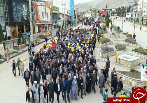 راهپیمایی باشکوه ۱۳ آبان در شهر&zwnj;های مازندران برگزار شد + تصاویر