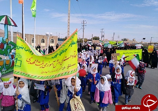 حضور پر شور مردم شهرستان&zwnj;های خراسان جنوبی در راهپیمایی ۱۳ آبان ماه