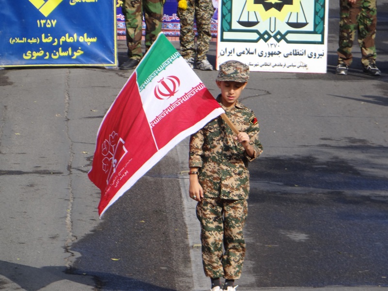 حضور پرشور جوانان خراسان رضوی در راهپیمایی ۱۳ آبان + تصاویر