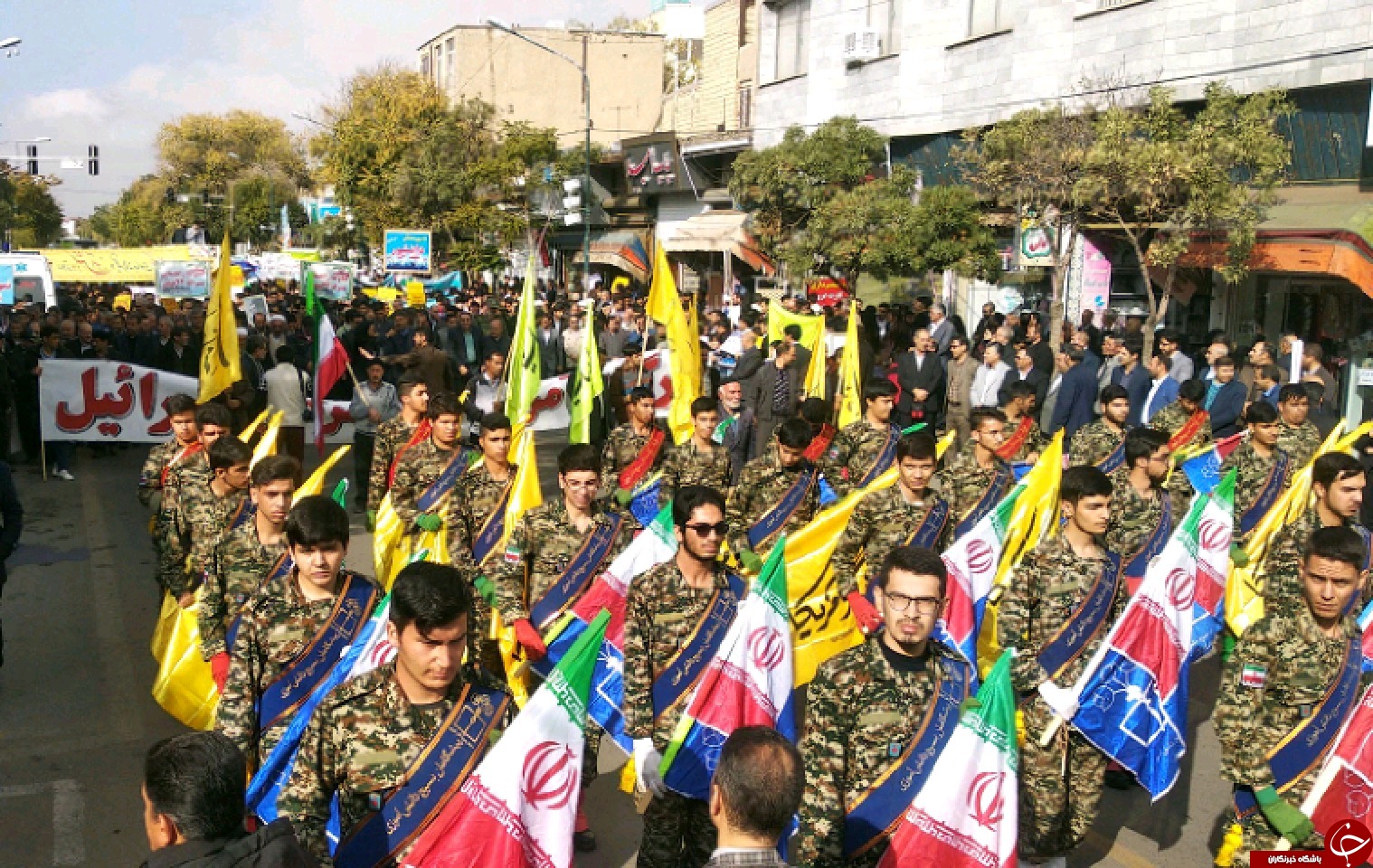 راهپیمایی ۱۳ آبان در سراسر ایران اسلامی برگزار شد + تصاویر