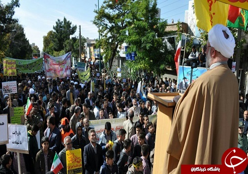 راهپیمایی سیزده آبان استان سمنان به روایت تصویر