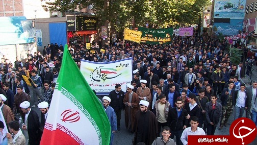 راهپیمایی ۱۳ آبان در سراسر ایران اسلامی برگزار شد + تصاویر