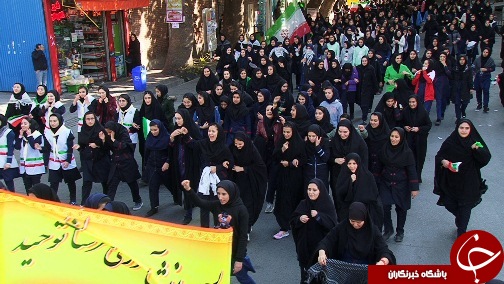 راهپیمایی ۱۳ آبان در سراسر ایران اسلامی برگزار شد + تصاویر