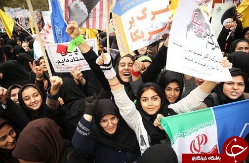 راهپیمایی ۱۳ آبان در سراسر ایران اسلامی برگزار شد + تصاویر