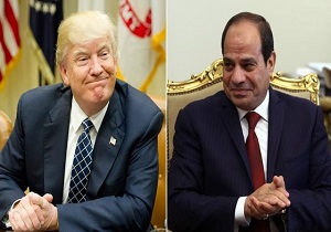 گفتگوی تلفنی روسای جمهور مصر و آمریکا