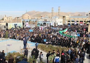 حضور ماندگار مردمی در راهپیمایی ۱۳ آبان