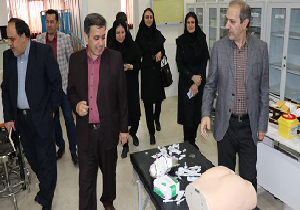 بازدید ارزیابان وزارت بهداشت از دانشکده پرستاری مهاباد