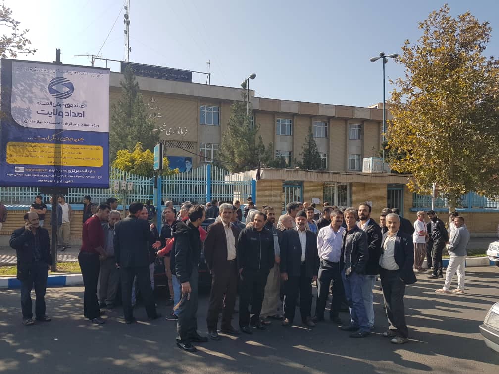 اعتراض نانوایان ساوجبلاغی