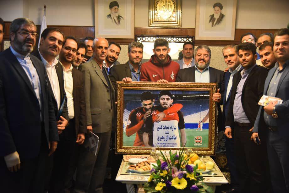 سردار جلالی از اقدام پسندیده مهدی ترابی تقدیر کرد +تصاویر
