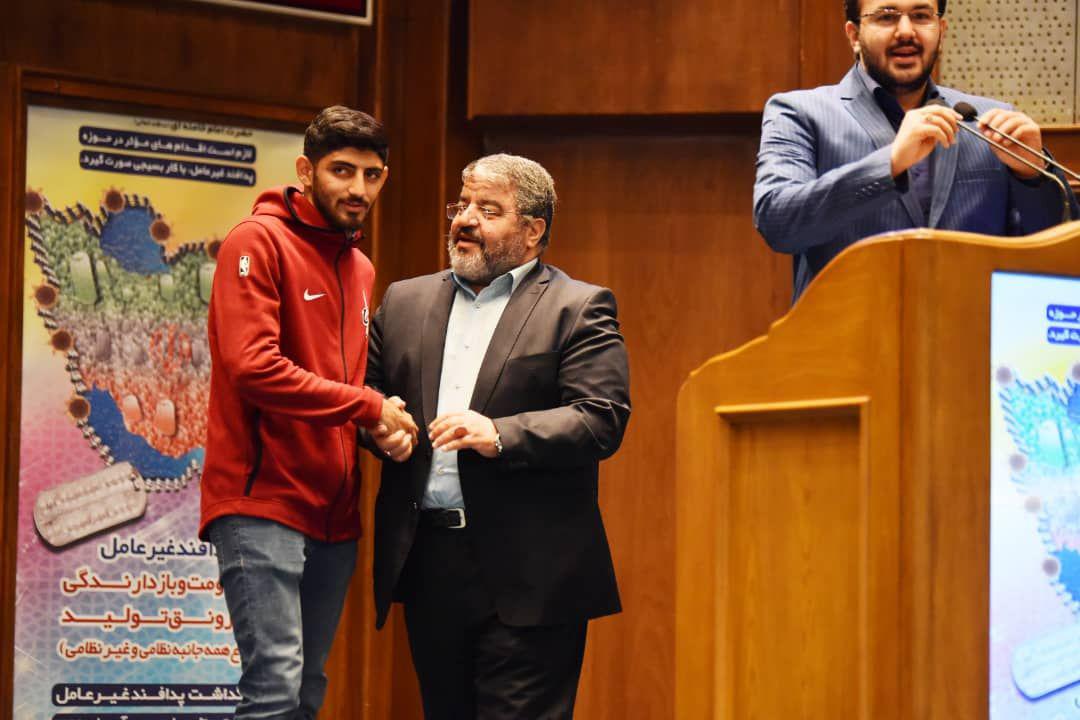 سردار جلالی از اقدام پسندیده مهدی ترابی تقدیر کرد +تصاویر
