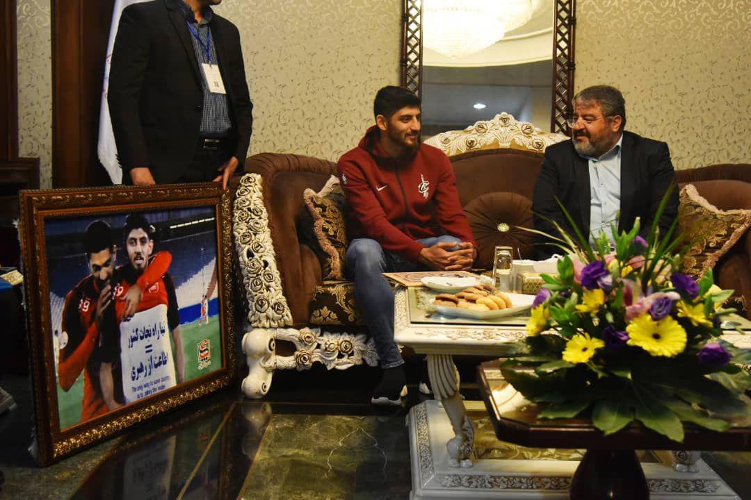 سردار جلالی از اقدام پسندیده مهدی ترابی تقدیر کرد +تصاویر