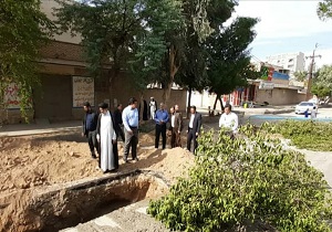 حضور نماینده ولی فقیه خوزستان در کوی مشعلی اهواز + فیلم