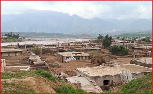 روستای ملاوی دیروز روی آب امروز روی هوا/ پخش HD برنامه&zwnj;های شبکه خراسان رضوی برای نخستین بار/سیل چقدر به نوکنده خسارت زد؟