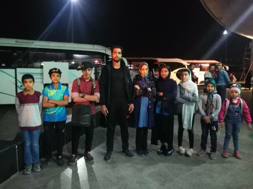 اسکیت سواران کرمانی راهی اصفهان شدند