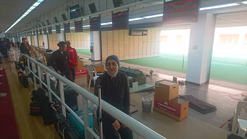 تیم ملی تفنگ درازکش زنان ایران در مسابقات آسیایی هفتم شد
