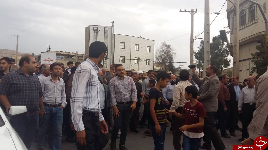 مراسم استقبال از امام جمعه جدید کازرون
