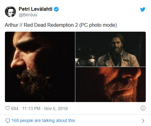 تصویربرداری، تفریح جدید بازیکنان عنوان Red Dead Redemption 2 + تصاویر