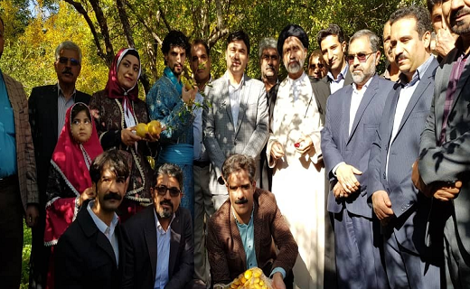 استقبال بیش از پنج هزار نفر از جشنواره انار چینی مبارکه +تصاویر