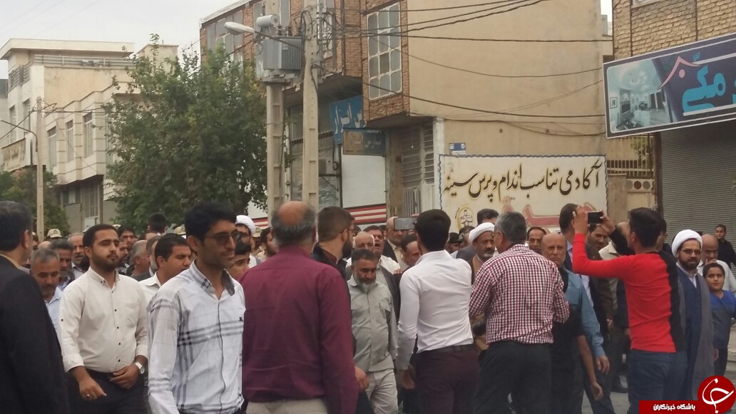 مراسم استقبال از امام جمعه جدید کازرون + تصاویر