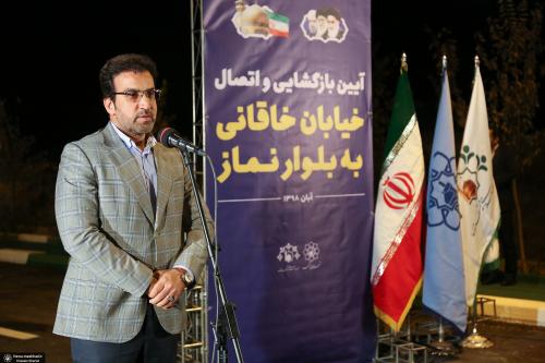 کاهش بار ترافیکی میدان شهید کاوه و بولوار پیروزی با افتتاح پروژه ادامه بولوار خاقانی