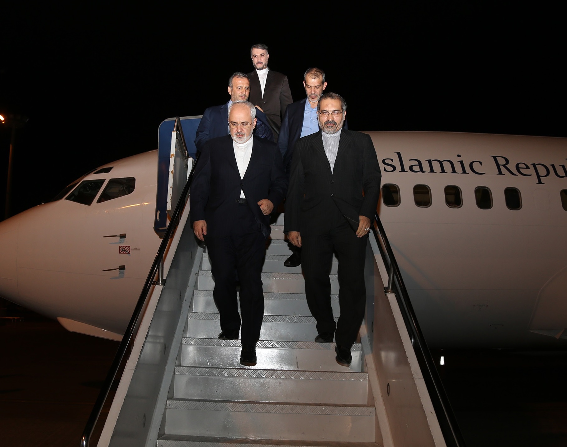 ظریف وارد آنتالیا شد