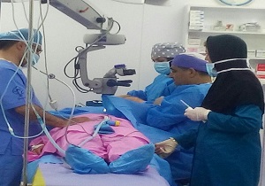 عمل جراحی چشم برای ٧۵ روستایی شهر هرات